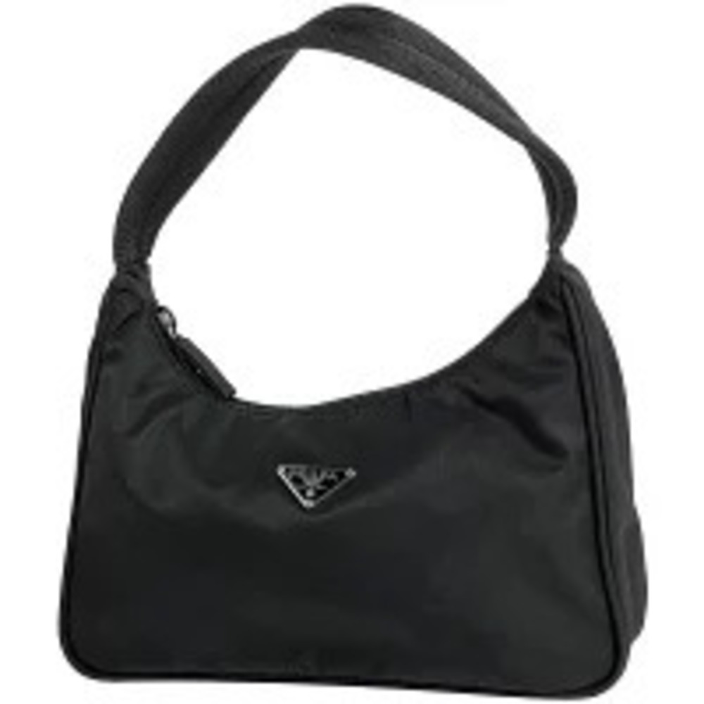 Prada Plate Handbag Nero Black